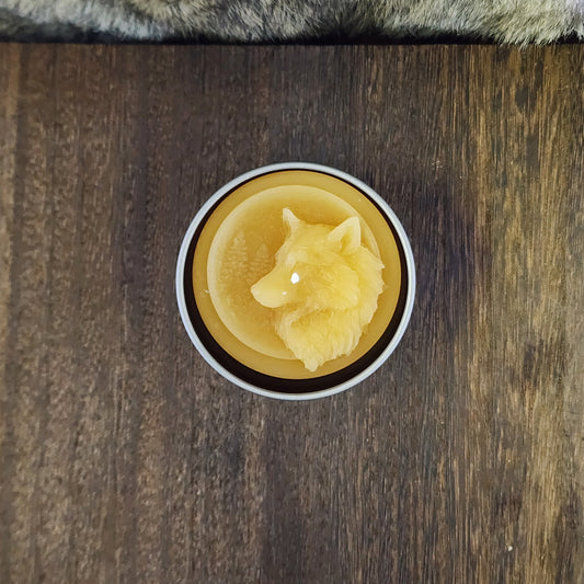 Vanilla Wolf Totem Candle in Tin